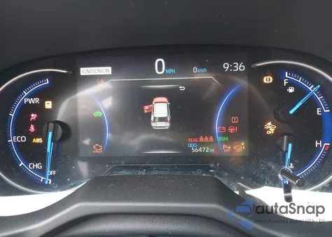 2020 Toyota Rav4 Hybrid Limited z USA, uszkodzony, nr VIN 4T3DWRFV5LU009610